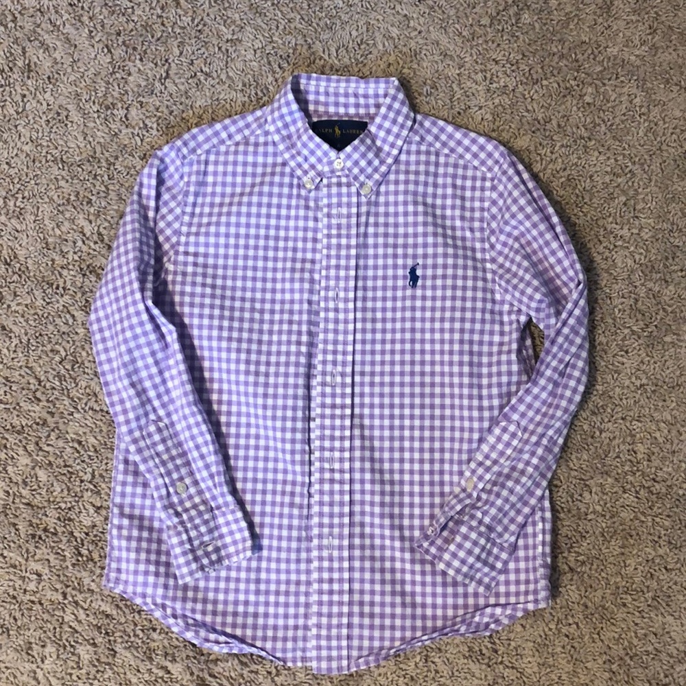 Polo button down shirt